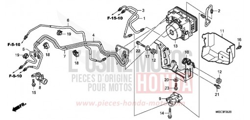 ABS MODULATOR CB1100AD de 2013